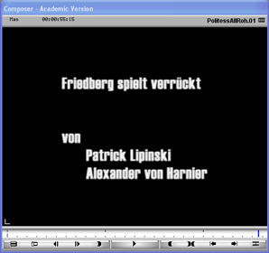 MG1: Abbildung 2: Abspann des Films MG1: Abbildung 2: Abspann des Films